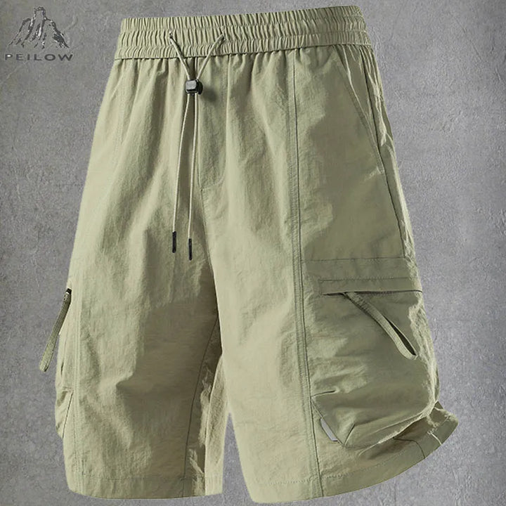 Quick-Dry Cargo Shorts — Men's Summer Utility Shorts