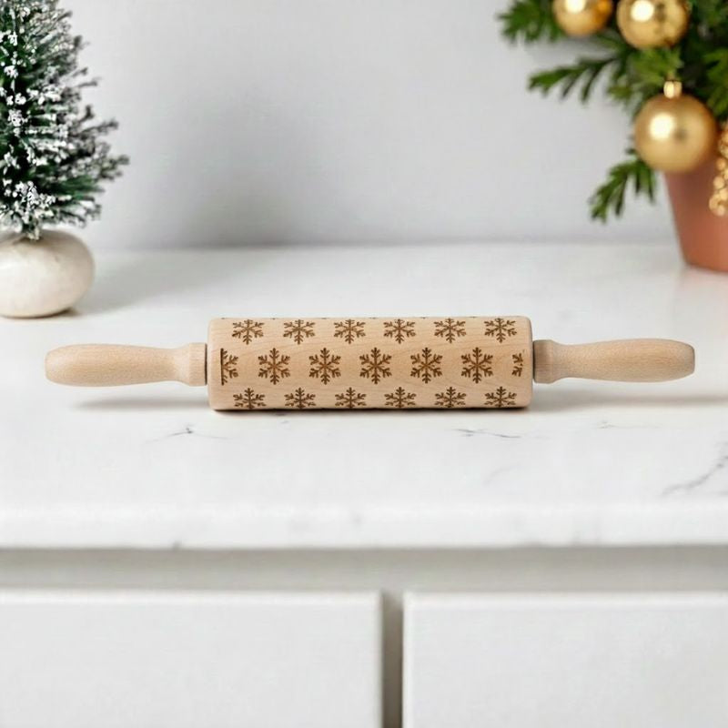 ValoRoll™ Embossed Rolling Pin for Cookies